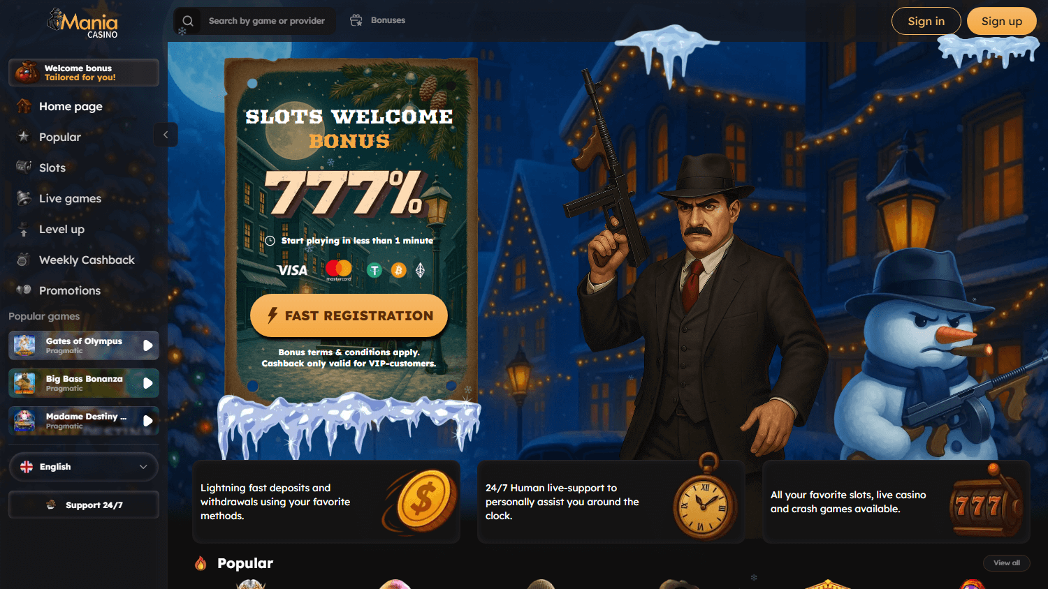 CasinoMania – Casinò Live con dealer
